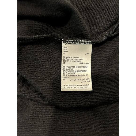 ID Ideology Women's Comfort Crewneck Long Sleeve Tunic Top - Deep Black Small S - Picture 6 of 6